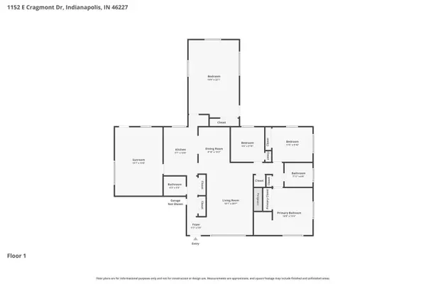 1152 E Cragmont DR, Indianapolis, IN 46227