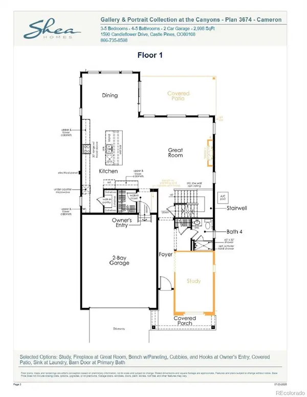 1261 Bridgefield RD, Castle Pines, CO 80108