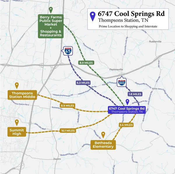 6747 Cool Springs Rd, Thompsons Station, TN 37179