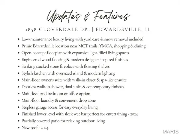 1858 Cloverdale DR, Edwardsville, IL 62025