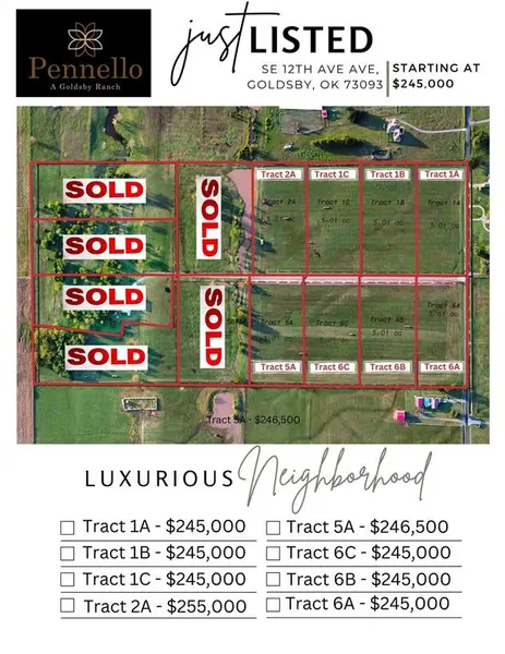 1162 Wild Flower (tract 6A) WAY, Goldsby, OK 73093