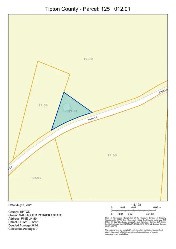 80 PINE LN, Drummonds, TN 38023