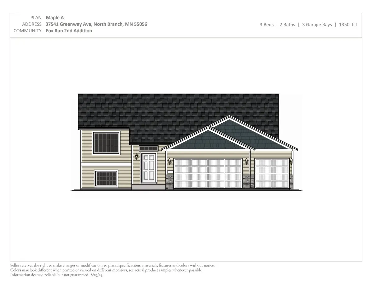 37541 Greenway AVE, North Branch, MN 55056