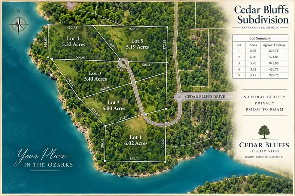 Lot 2 Cedar Bluff LN, Shell Knob, MO 65747