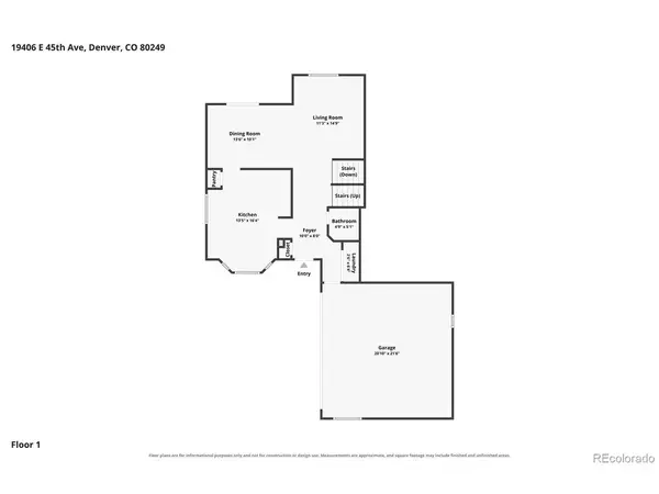 19406 E 45th, Denver, CO 80249