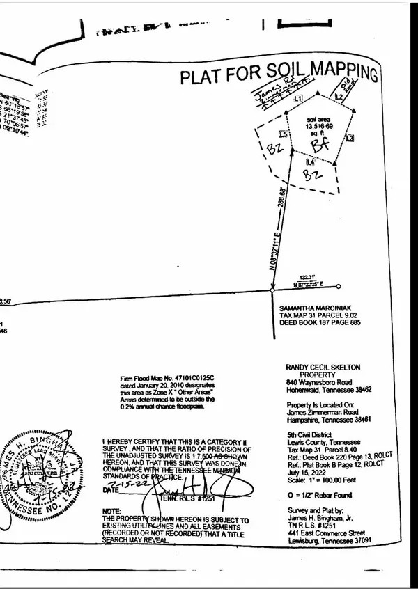 0 James Zimmerman Rd, Hampshire, TN 38461