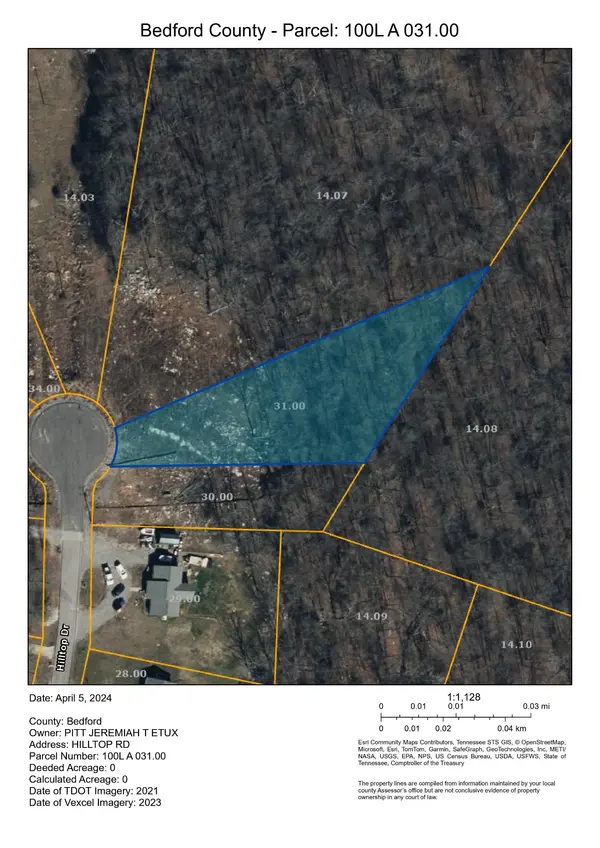 0 Hilltop Drive, Shelbyville, TN 37160