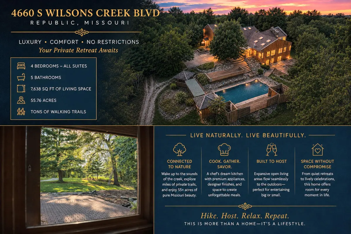 4660 S Wilsons Creek BLVD, Republic, MO 65738