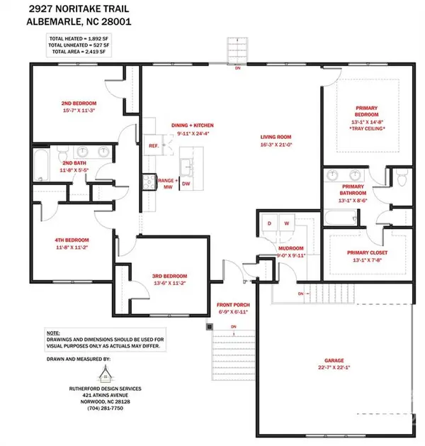 2927 Noritake TRL, Albemarle, NC 28001