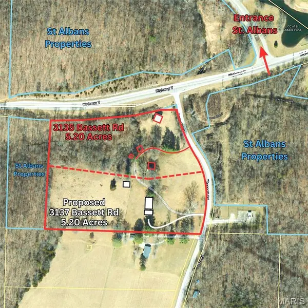 3135 Bassett RD, Unincorporated, MO 63069