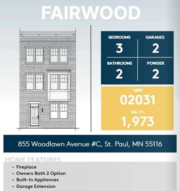 855 Woodlawn AVE #C, Saint Paul, MN 55116