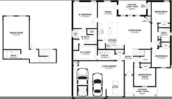1216 N Beale TER, Mustang, OK 73064