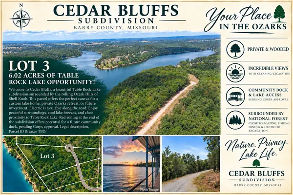 Lot 3 Cedar Bluff LN, Shell Knob, MO 65747