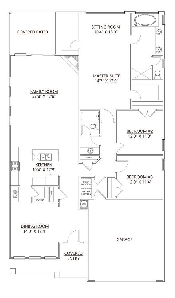 126 Tesslar AVE, Woodruff, SC 29388