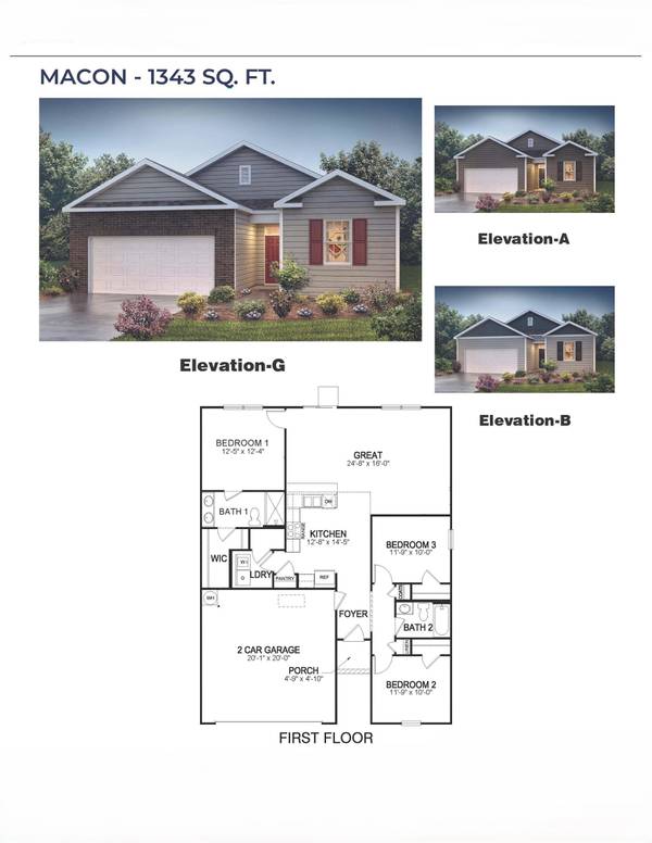 965 Kerwood ST, Wellford, SC 29385