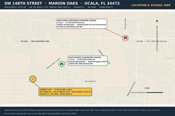 SW 148TH ST, Ocala, FL 34473
