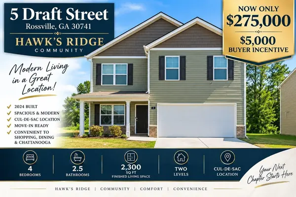 5 Draft Street, Rossville, GA 30741