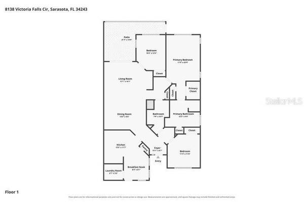 8138 VICTORIA FALLS CIR, Sarasota, FL 34243