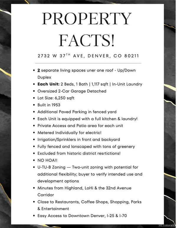 2732 W 37th AVE, Denver, CO 80211