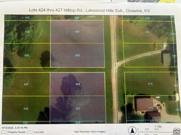 0000 Hilltop RD #Across street from 8822, Ozawkie, KS 66070