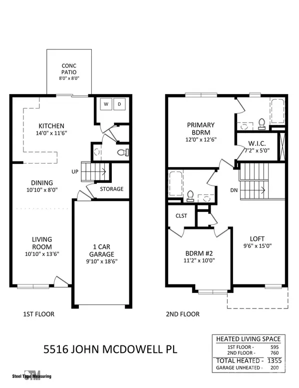 5516 John Mcdowell PL, Charlotte, NC 28217