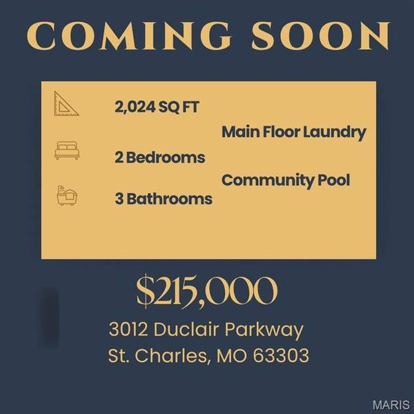 3012 Duclair Pkwy #G, St Charles, MO 63303