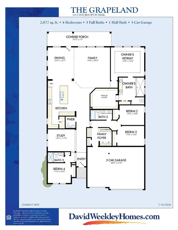 3312 Double Spur TRL, Georgetown, TX 78628