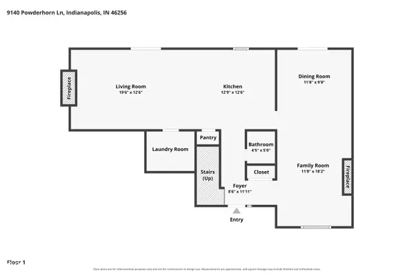 9140 Powderhorn LN, Indianapolis, IN 46256