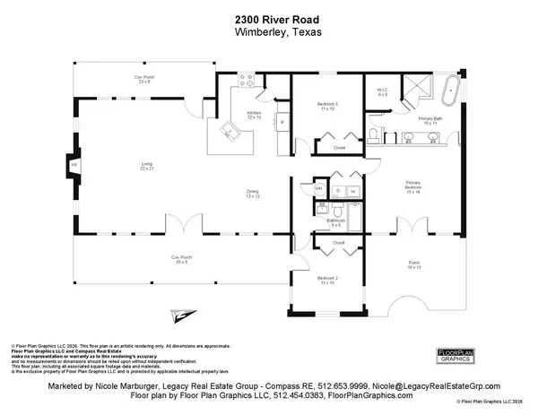 2300 A River RD, Wimberley, TX 78676