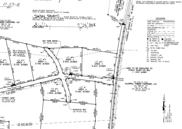 Lot 1, 1.85 acres Paddock WAY #1, Granite Falls, NC 28630
