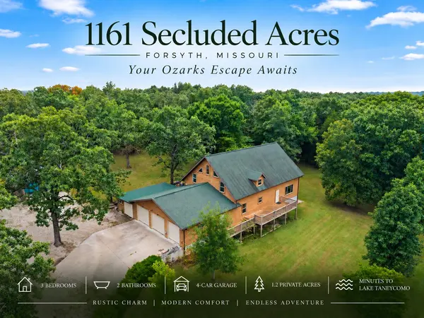 1161 Secluded Acres RD, Forsyth, MO 65653