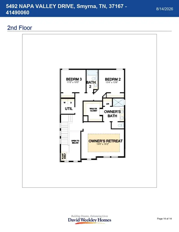 5492 Napa Valley Dr, Smyrna, TN 37167
