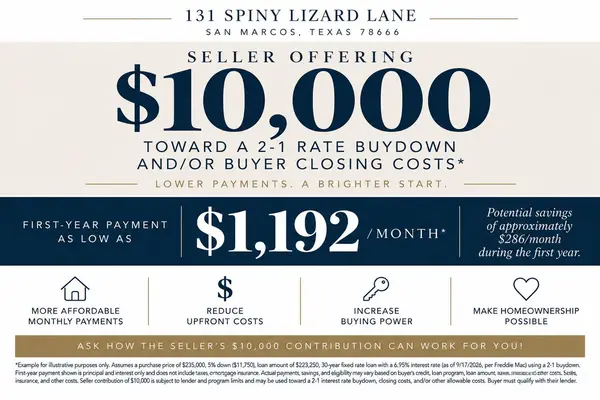 131 Spiny Lizard LN, San Marcos, TX 78666