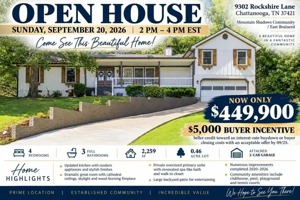 9302 Rockshire Lane, Chattanooga, TN 37421