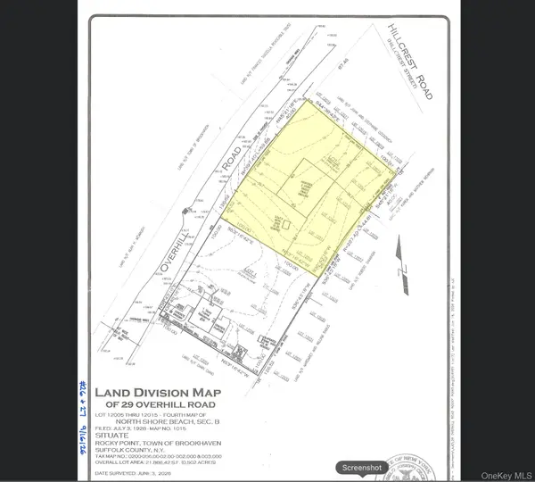 Overhill RD, Rocky Point, NY 11778