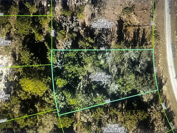 0 CRIDER RD, Weeki Wachee, FL 34614