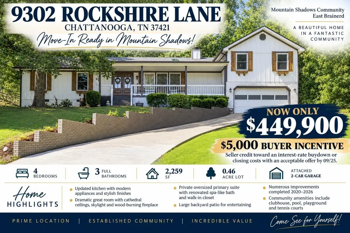 9302 Rockshire Lane, Chattanooga, TN 37421