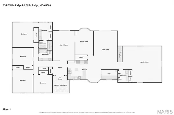 635 E Villa Ridge RD, Villa Ridge, MO 63089