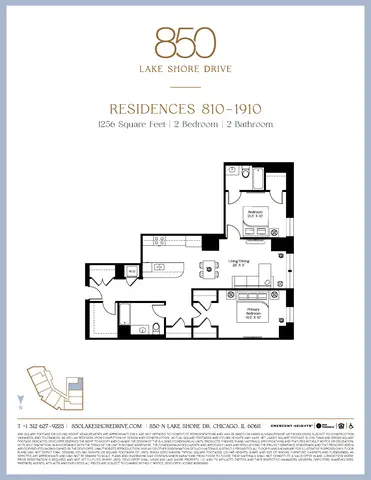 850 N Lake Shore DR #1310, Chicago, IL 60611