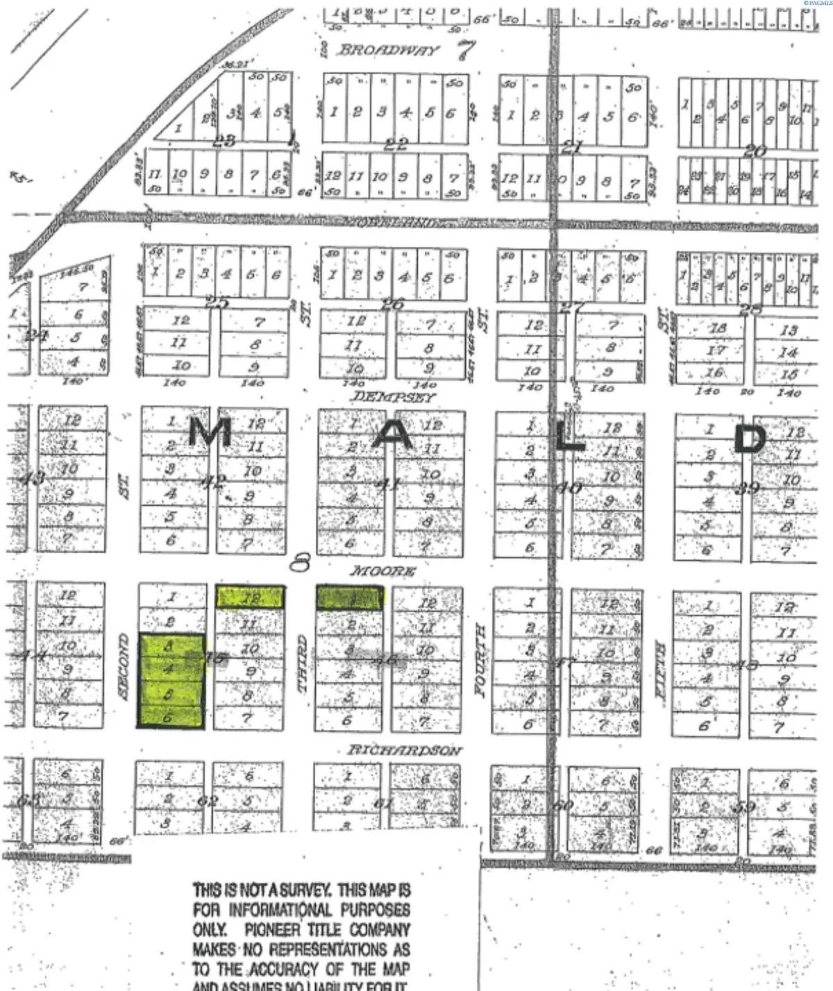 TBD Second & Ash St., Malden, WA 99149