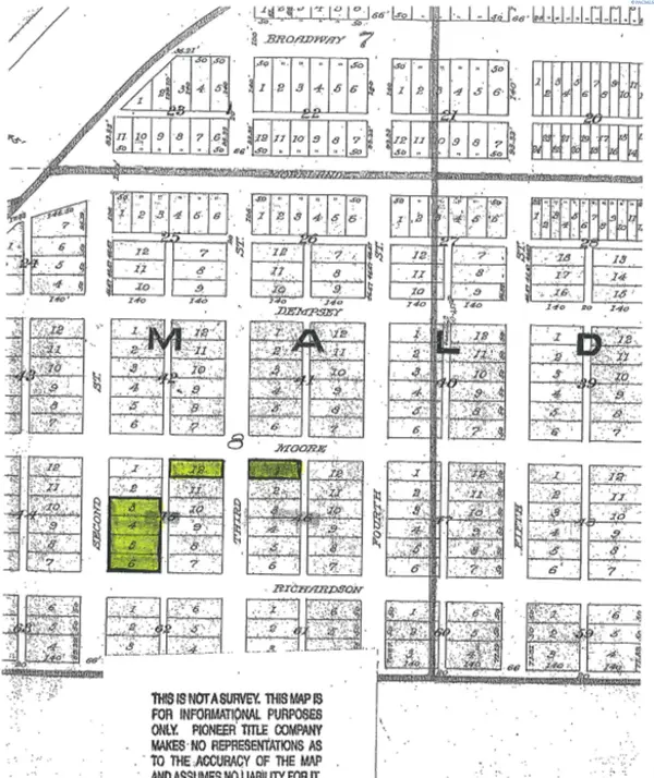 TBD Second & Ash St., Malden, WA 99149
