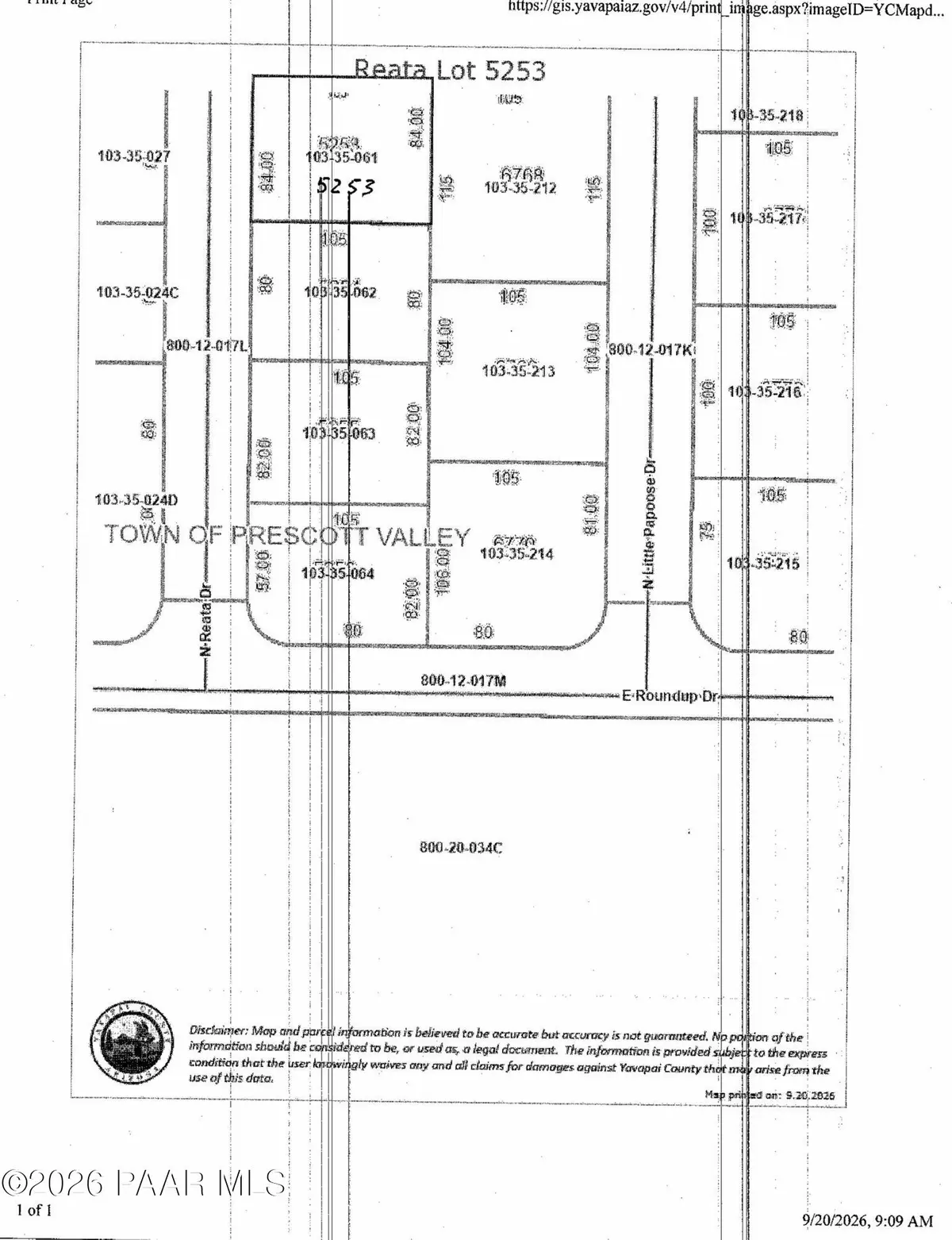 6045 N Reata DR, Prescott Valley, AZ 86314