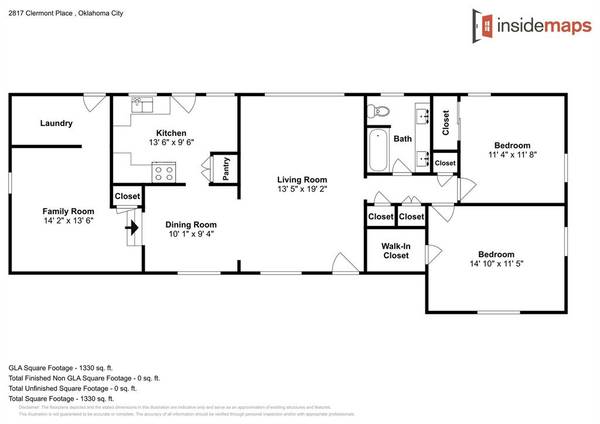2817 Clermont PL, Oklahoma City, OK 73116