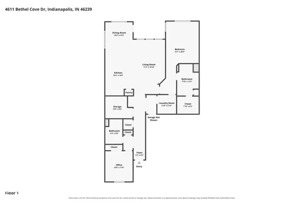 4611 Bethel Cove DR, Indianapolis, IN 46239