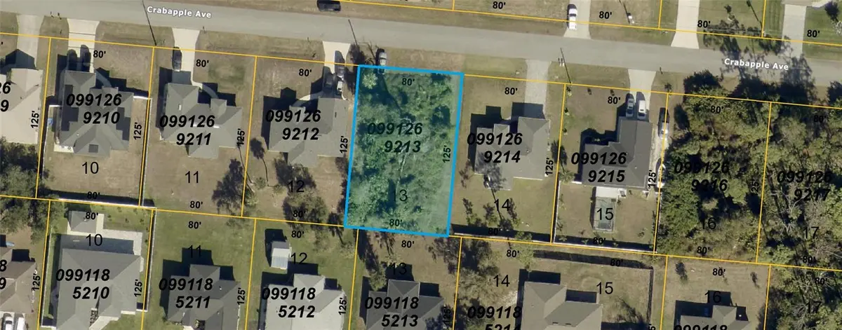 LOT 13, CRABAPPLE AVE, North Port, FL 34287