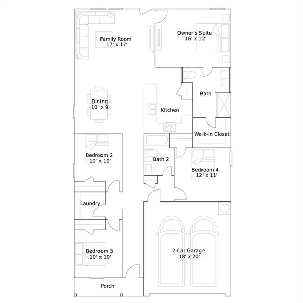 1961 Brookstone Drive, Keene, TX 76031