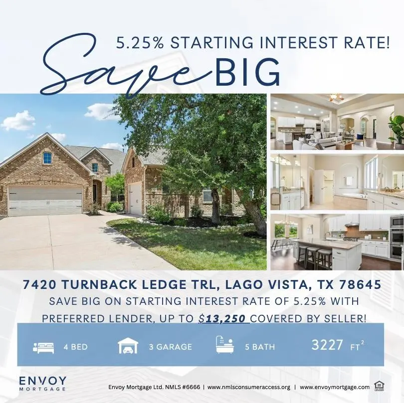 7420 Turnback Ledge TRL, Lago Vista, TX 78645
