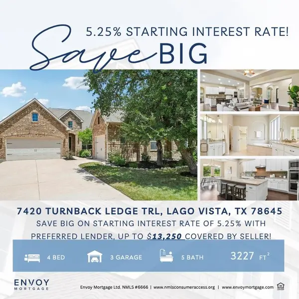 7420 Turnback Ledge TRL, Lago Vista, TX 78645