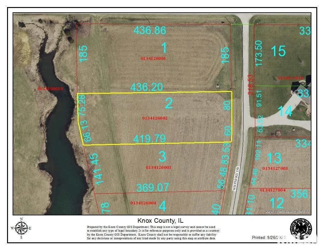 Lot 2 Shepherd DR, Rio, IL 61472
