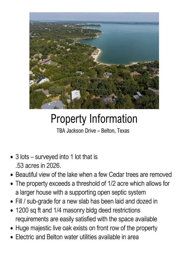 0 Jackson DR, Belton, TX 76513
